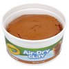 Crayola Air-Dry Clay, Terra Cotta, 2.5 lb Tub, PK4 BIN575064